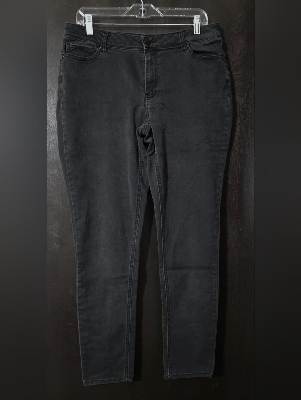 💢4For$20 Est.1946 Cato Stretch Contemporary Black Skinny Jeans Women Size 14